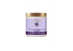 Shea Moisture - Mascarilla protectora del color Strength + Color Care - Agua de arroz morado