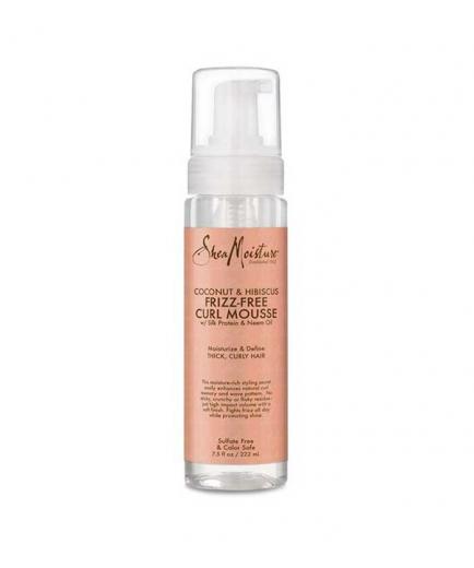 Shea Moisture - Styling Mousse Frizz-Free Curl - Coconut and Hibiscus