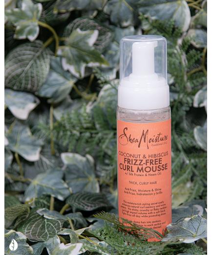 Shea Moisture - Styling Mousse Frizz-Free Curl - Coconut and Hibiscus
