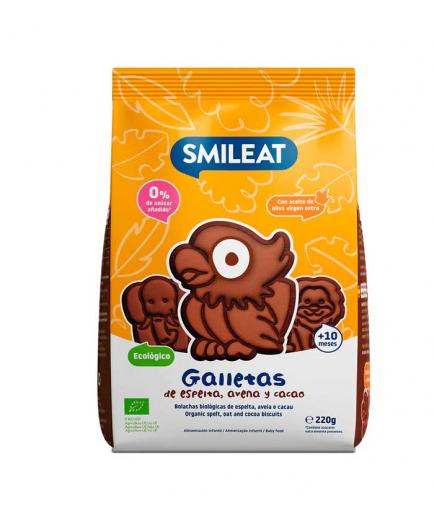 Smileat - Galletita ecológica de espelta, avema y coco 220g