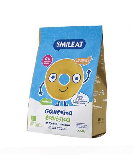 Smileat - Galletita ecológica de espelta y frutita 220g