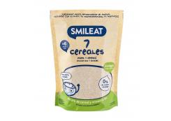 Smileat - Papilla de 7 cereales ecológica 200g