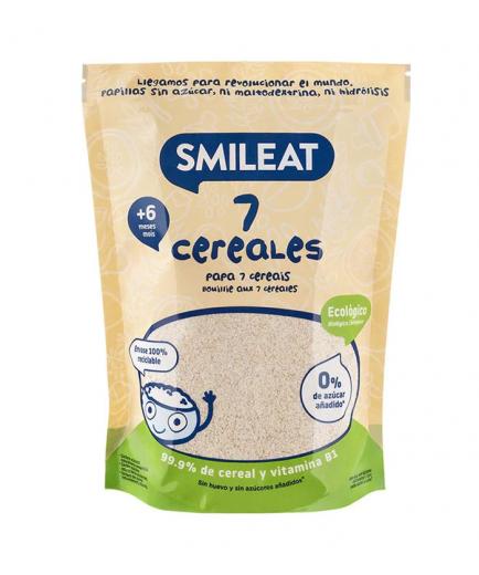 Smileat - Papilla de 7 cereales ecológica 200g