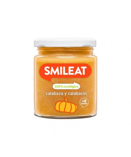 Smileat - Potito calabaza y calabacín ecológico 230g