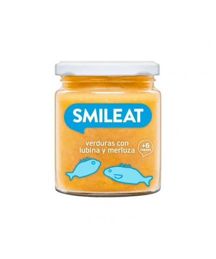 Smileat - Potito ecológico de verduras con lubina y merluza 230g