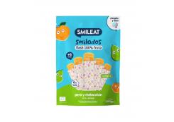 Smileat - Smilado de pera y melocotón 250g