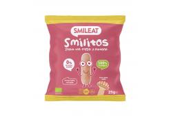 Smileat - Smilitos de fresa y plátano 25g