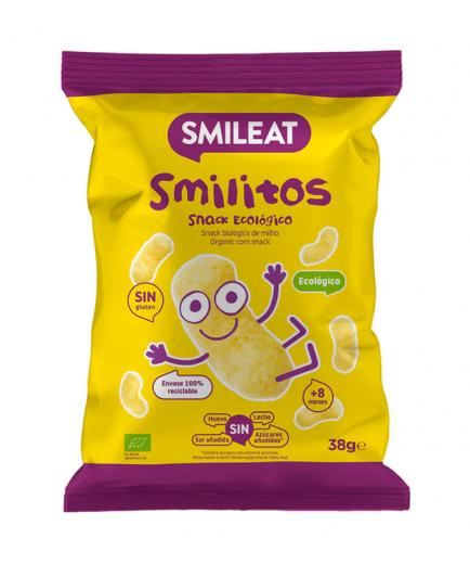 Smileat - Smilitos - Snack de maíz ecológico 38g