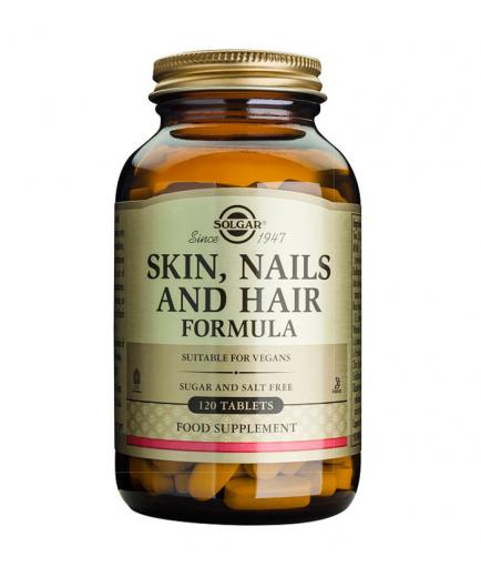 SOLGAR - Food supplement - Skin, nails and hair 120 capsules
