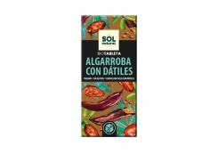 Solnatural - Organic carob with dates 70g