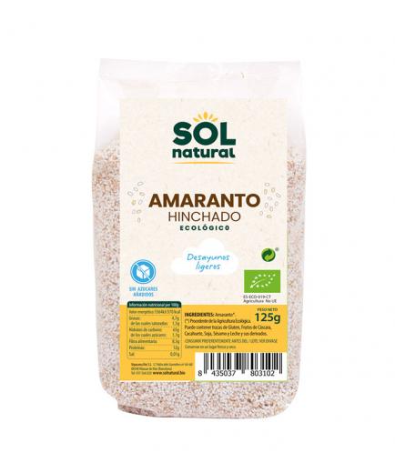 Solnatural - Amaranto hinchado bio 125g