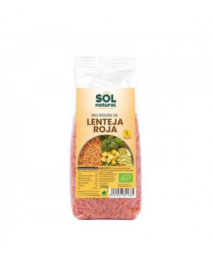 Solnatural - Gluten-free red lentil rice 250g
