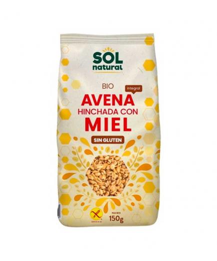 Solnatural - Organic gluten-free puffed oats with honey 150g