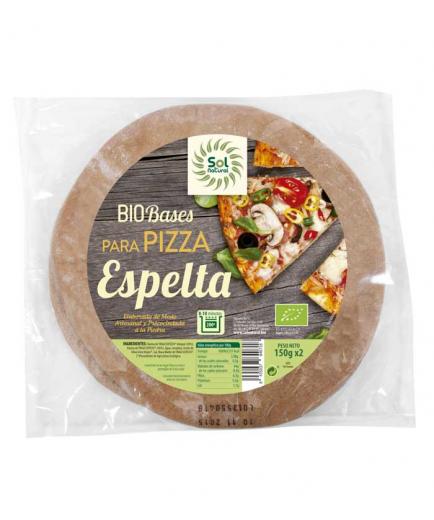 Solnatural - Spelled pizza bases 300g