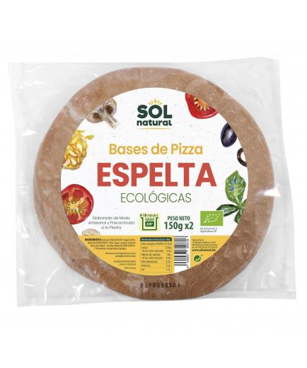 Solnatural - Spelled pizza bases 300g