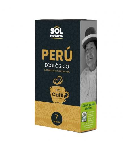 Solnatural - Organic natural roast ground coffee - Perú