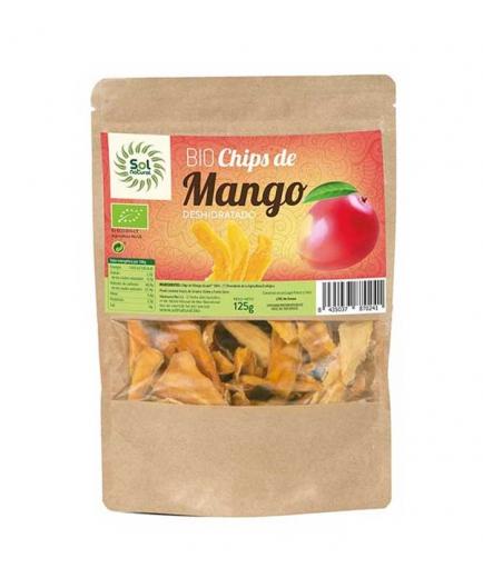 Solnatural - Organic Dehydrated Mango Chips 125g