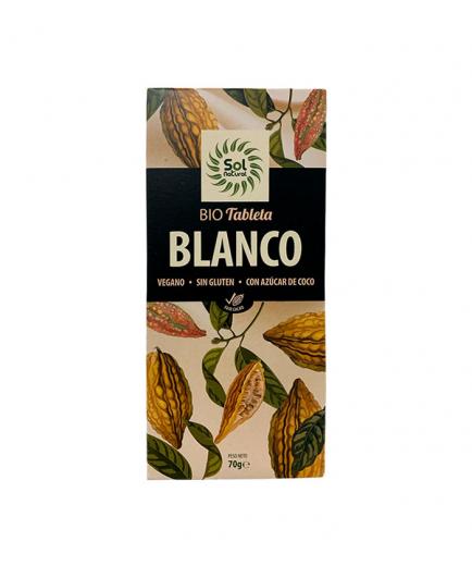 Solnatural - Chocolate blanco vegano Bio 70g