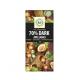 Solnatural - 70% vegan dark chocolate with bio hazelnuts 70g