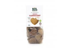 Solnatural - Corazones de trigo sarraceno con sirope de maíz Bio 250g