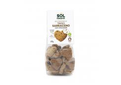 Solnatural - Corazones de trigo sarraceno con chocolate Bio 250g