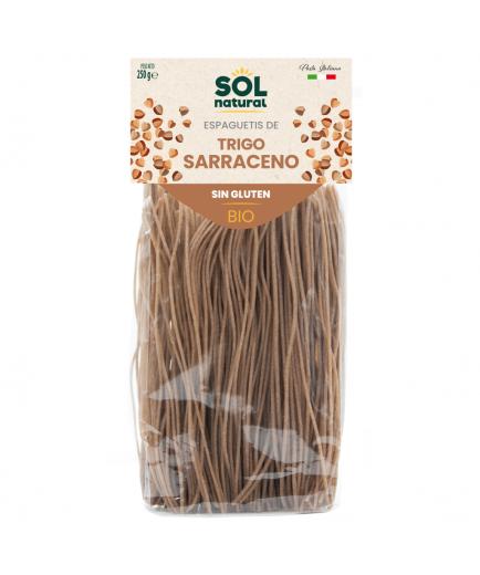 Solnatural - Espaguetis de trigo sarraceno sin gluten 250g