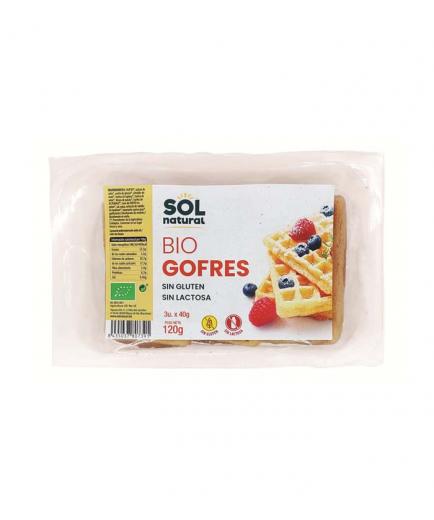 Solnatural - Bio gluten-free waffles 120g