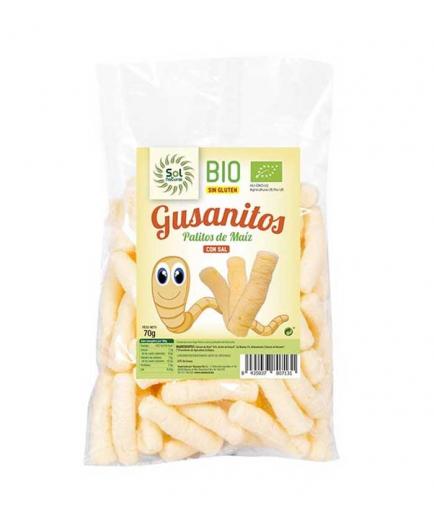Solnatural - Organic corn worms with salt