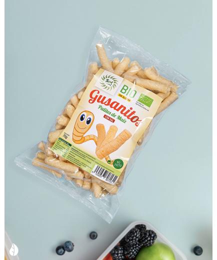 Solnatural - Organic corn worms with salt