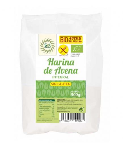 Solnatural - Bio gluten-free green lentil flour 500g