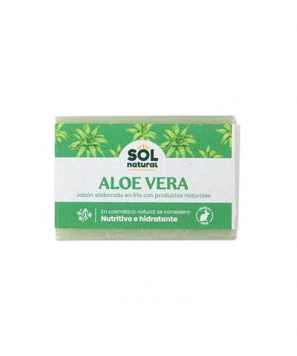 Solnatural - Natural solid soap 100g - Aloe Vera nourishing and moisturizing