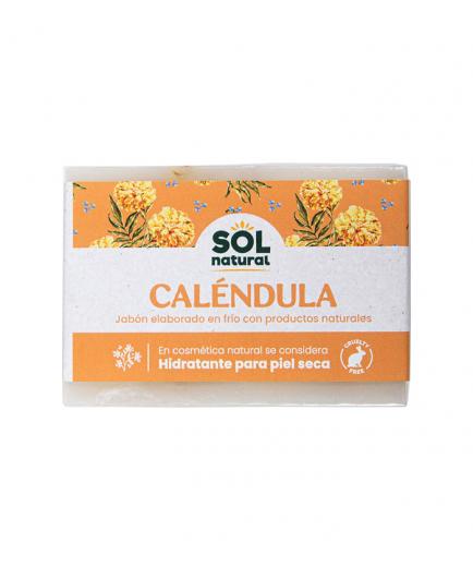 Solnatural - Natural solid soap 100g - Moisturizing calendula for dry skin