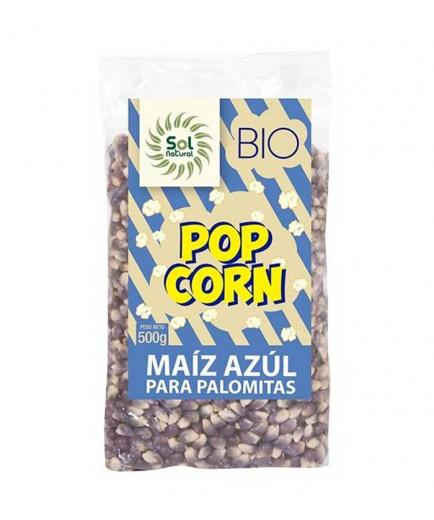 Solnatural - Organic corn for popcorn 500g - Blue