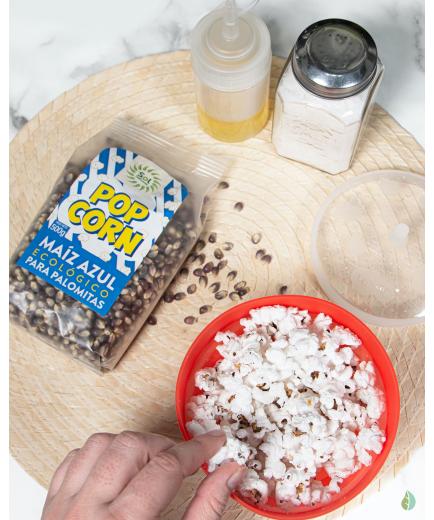 Solnatural - Organic corn for popcorn 500g - Blue