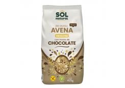 Solnatural - Organic gluten-free oat muesli 425g - Chocolate