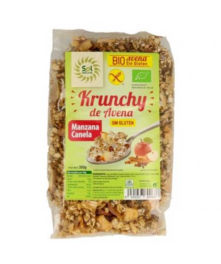 Solnatural - Muesli Krunchy de avena sin gluten con manzana y canela