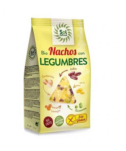 Solnatural - Nachos con legumbres Bio sin gluten