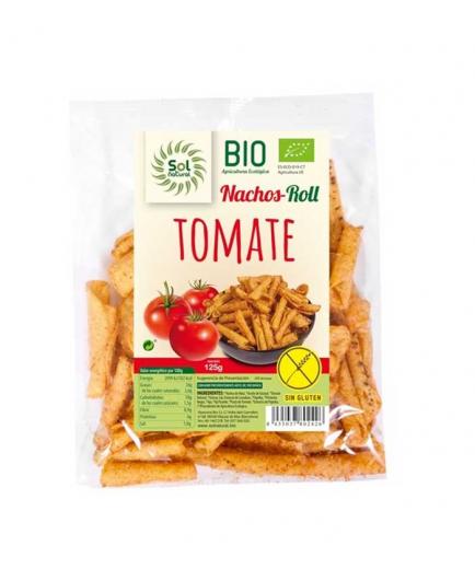 Solnatural - Corn nachos Roll with organic gluten-free tomato