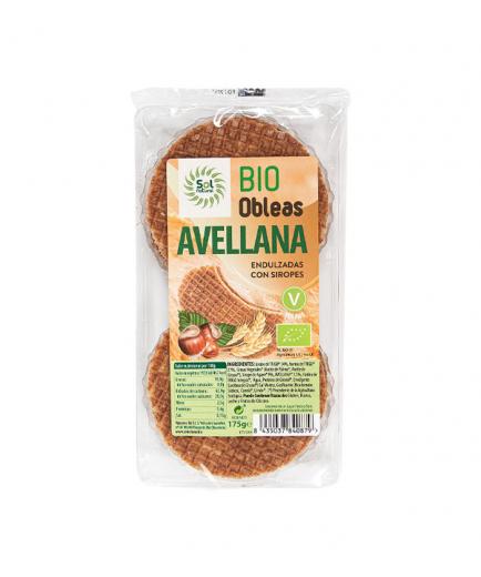 Solnatural - Bio and vegan hazelnut wafers 175g