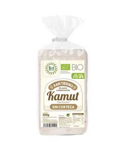 Solnatural - Soft bread without crust of Kamut Bio 300g