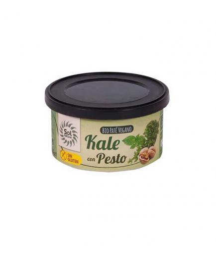 Solnatural - Organic vegan gluten-free pate 125g - Kale and pesto