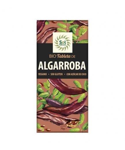 Solnatural - Bio vegan carob tablet 70g