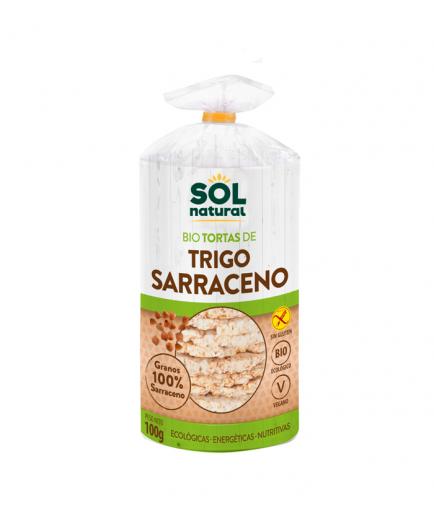 Solnatural - Tortitas de trigo sarraceno sin gluten bio 100g