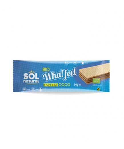Solnatural - Whafeel bio vegan 40g - Spelled coconut