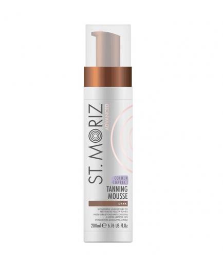 St. Moriz - Color Correcting Self-Tanning Mousse - Dark