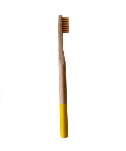 Naturbrush - Bamboo toothbrush - Yellow