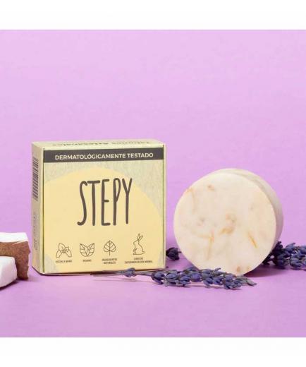 Stepy - Solid shampoo for damaged and dry hair - Damasco