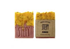 Stepy - Solid body soap dry and sensitive skin - Ámbar