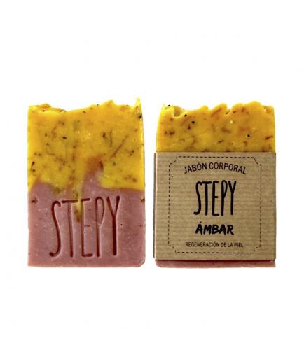 Stepy - Solid body soap dry and sensitive skin - Ámbar