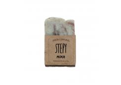 Stepy - Solid body soap for skin regeneration 100g - Moka